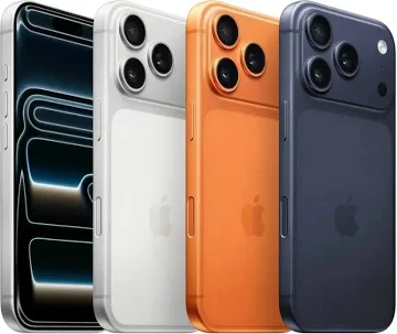 iPhone 17 Pro available colours
