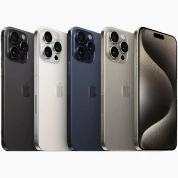 iPhone 15 Pro Max available colours