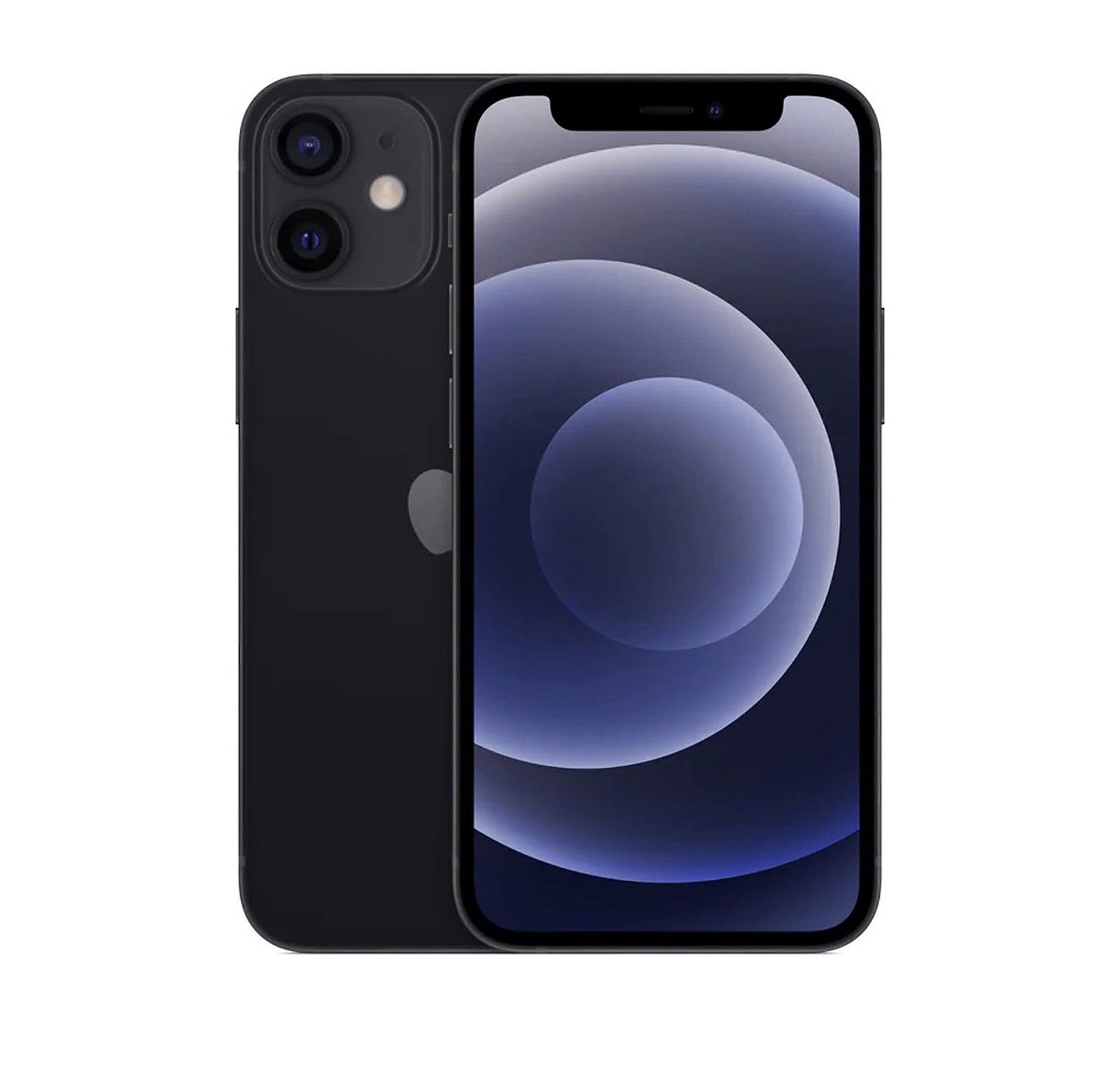 iPhone 12 Black front and back