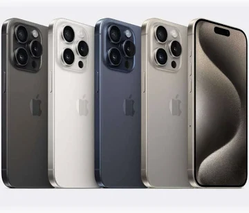 iPhone 15 Pro available colours