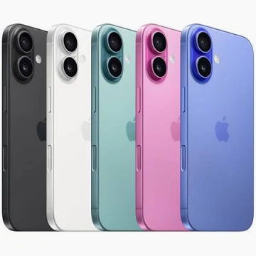 iPhone 16 available colours